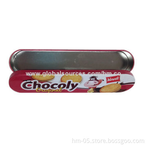 Cookie Can in Square Shape, SGS-, BV-, FDA-certified